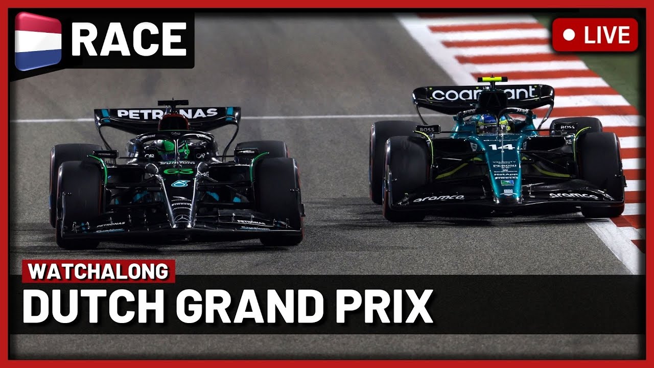 F1 Live - Dutch GP Race Watchalong Live timings + Commentary