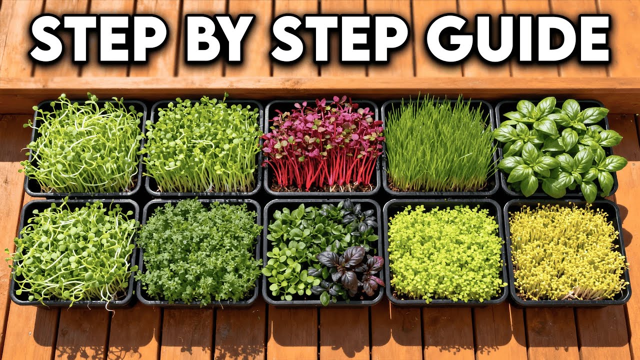 How To Grow Microgreens From Start To Finish At Home
