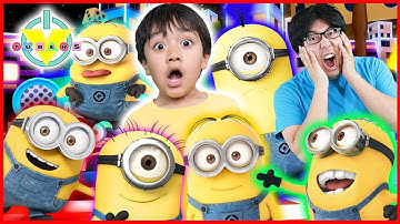 Download Ryan Toys Review Minions Mp3 Free And Mp4 - escape the minions roblox