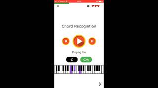 ChordProg Ear Trainer 2 - Beta Preview - 2019 - iPhone/iOS/Android screenshot 2