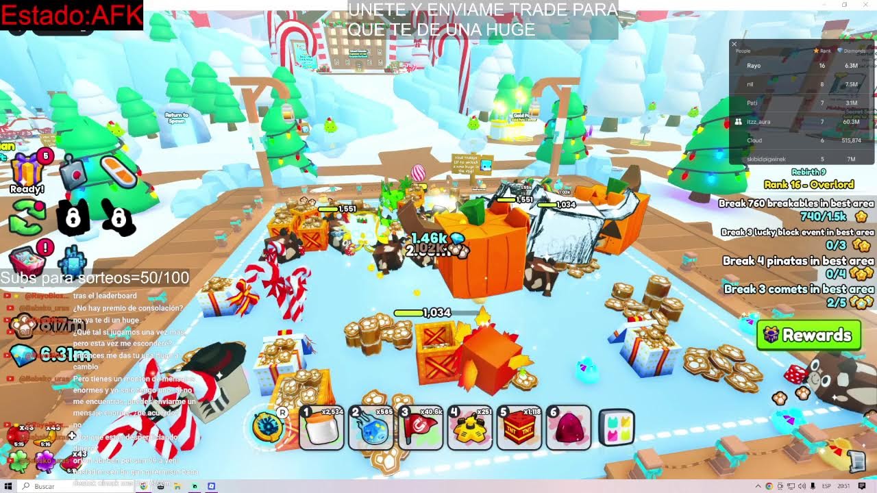 PET SIMULATOR 99 GIVEAWAYS (100+ subs) || Español