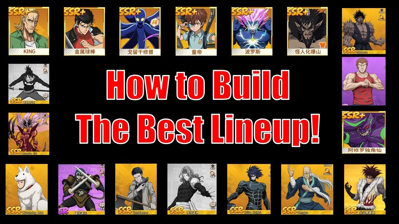 Ultimate Best Line Up Meta FF One Punch Man The Strongest 