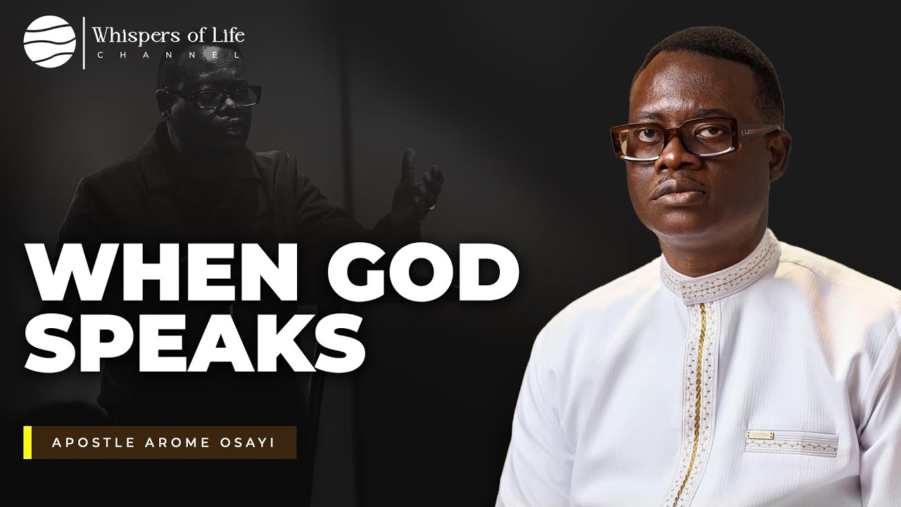 When God speaks : mystery of sound | Apostle Arome Osayi - YouTube