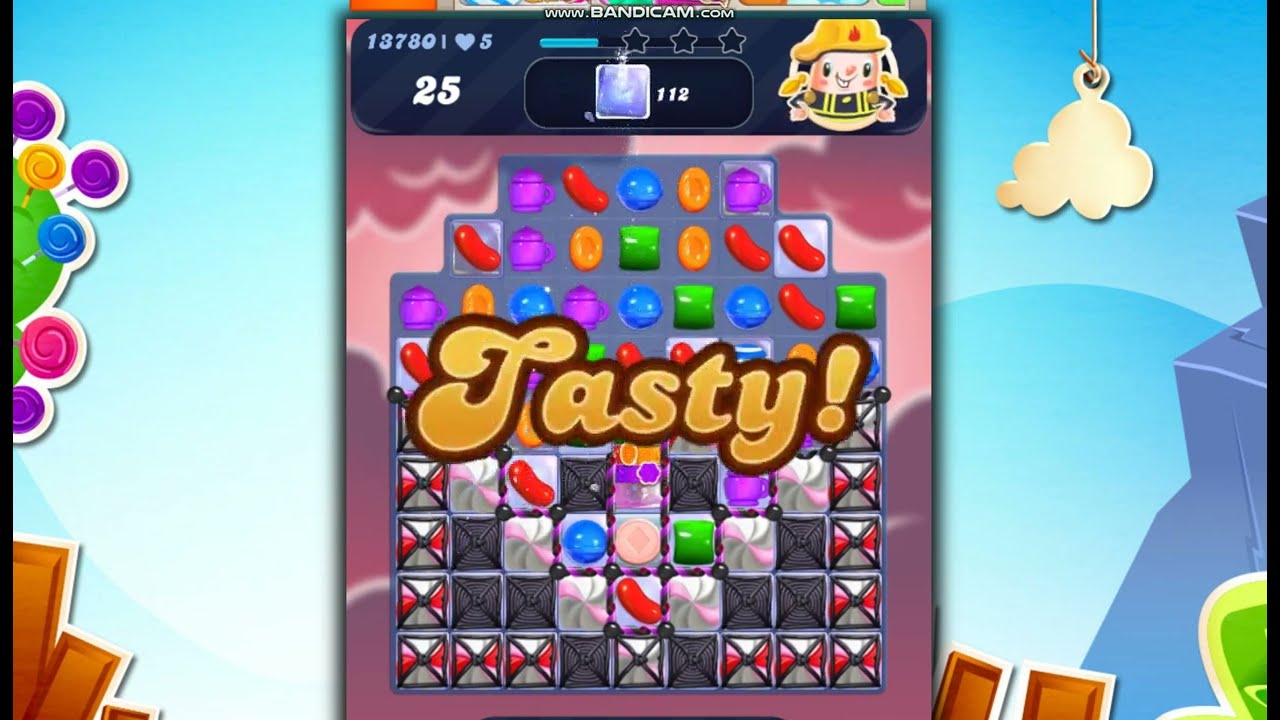 Candy Crush Saga Level 13780 NO BOOSTERS - YouTube