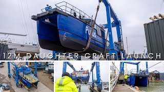 THE LAUNCH - PURUS Apache is now afloat - A Diverse Marine Build