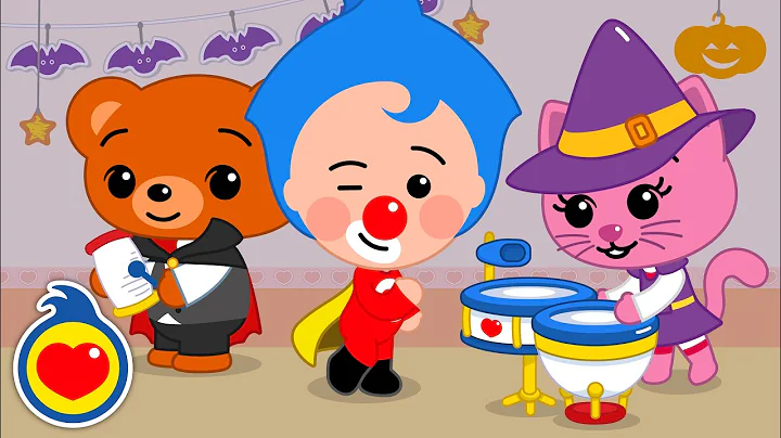 🎃 Monsters of Rhythm 🎃HALLOWEEN SONGS ♫ Plim Plim - The Kindness Hero