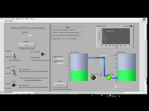 OSUIT Instrumentation Project: Interfacing LabVIEW-Flow Computer database