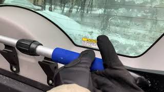 Pajero 4 Snow brush holder / Паджеро 4 Держатель щётки