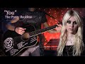 The pretty reckless  you  guitar cover tutorial  play along chords in