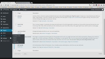WP Cassify - Basic configuration