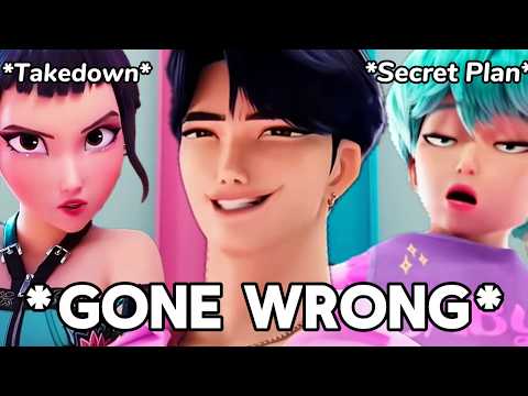 SAJA BOYS on a GAME SHOW... With HUNTRIX! (Voiceover Skit) K-Pop Demon Hunters