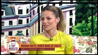 Roxana Hulpe, nuntă mare de ziua ei