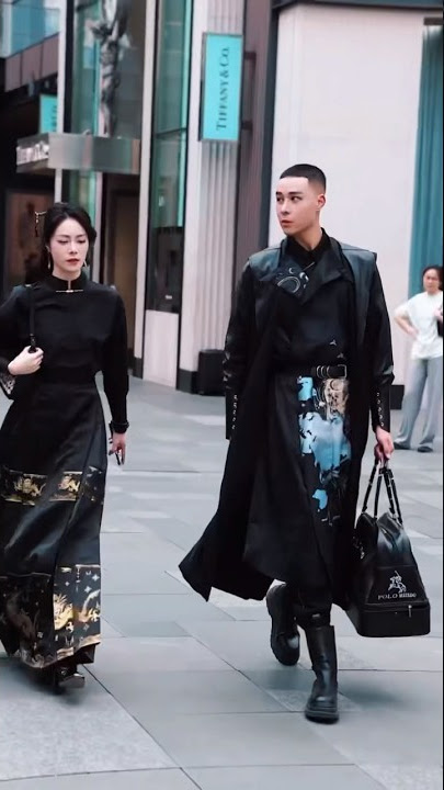 Chinese Street Fashion Couple Ootd Boys Fashion Style #shorts #tiktok