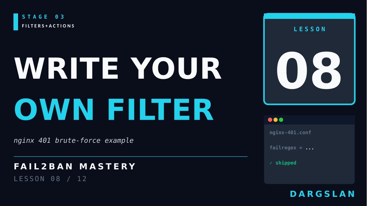 Mastering Custom Fail2ban Filters: A Step-by-Step Guide