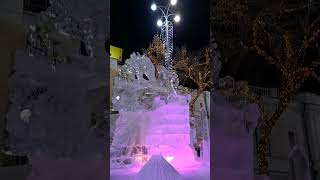 Ледовый городок в Екатеринбурге. Ice Town in Ekaterinburg.