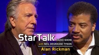 ALAN RICKMAN joins StarTalk with Neil deGrasse Tyson