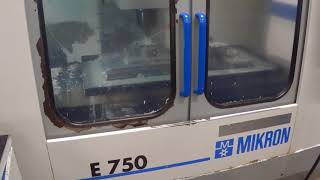 MIKRON HAAS VCE 750 Вертикально-фрезерный обрабатывающий центр с ЧПУ MIKRON HAAS VCE 750 Вертикально-фрезерный обрабатывающий центр с ЧПУ