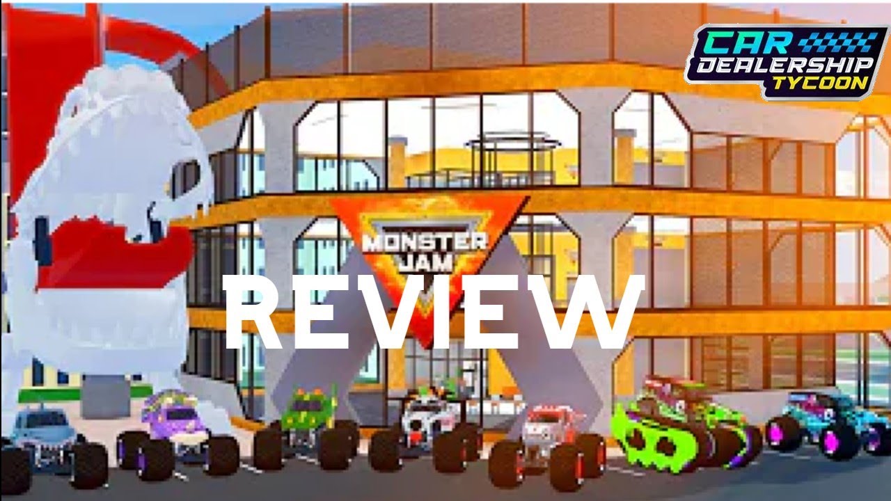 Monster Jam update REVIEW Car Dealership Tycoon 