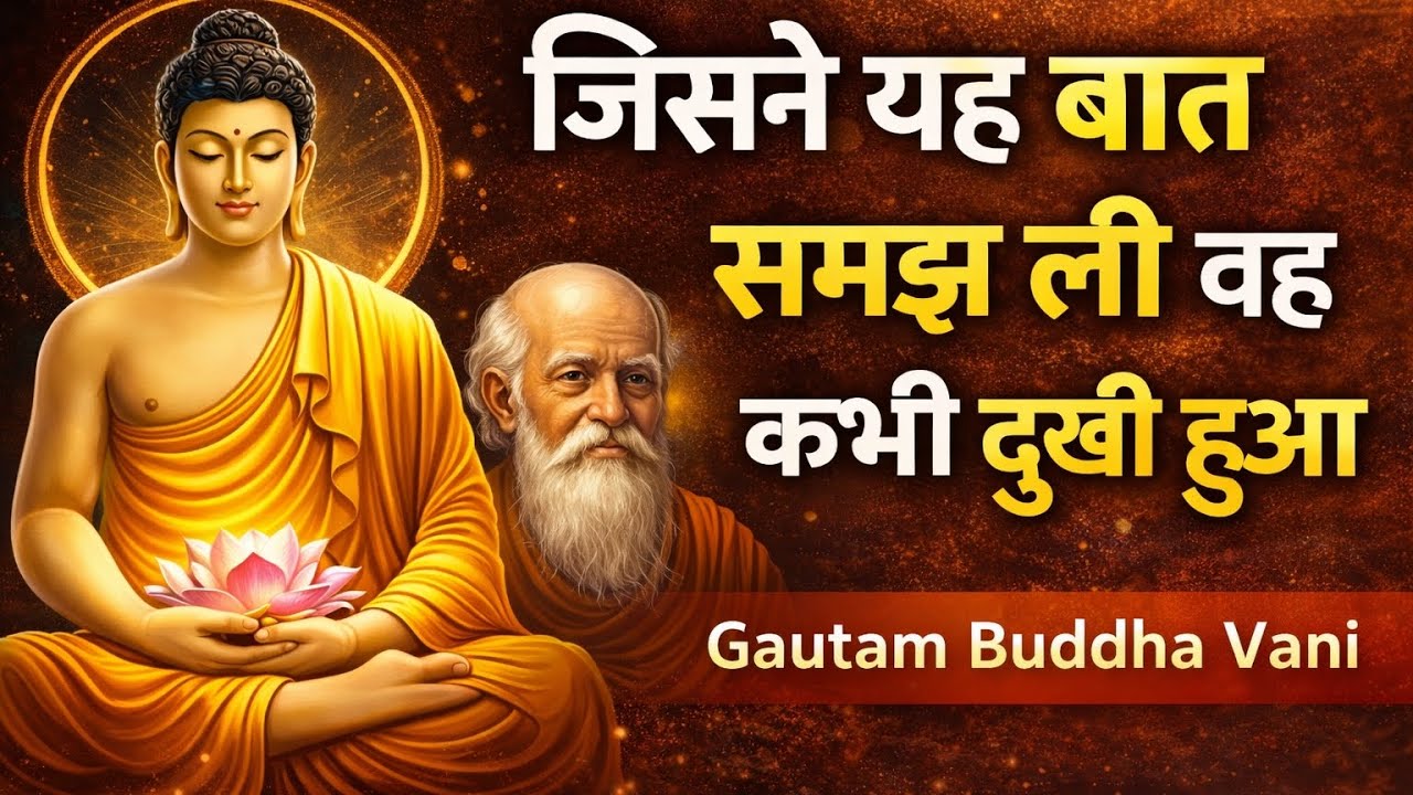 जिसने यह बात समझ ली, वह कभी दुखी नहीं हुआ | गौतम बुद्ध की जीवन बदल देने वाली कहानी | Buddha Story 
