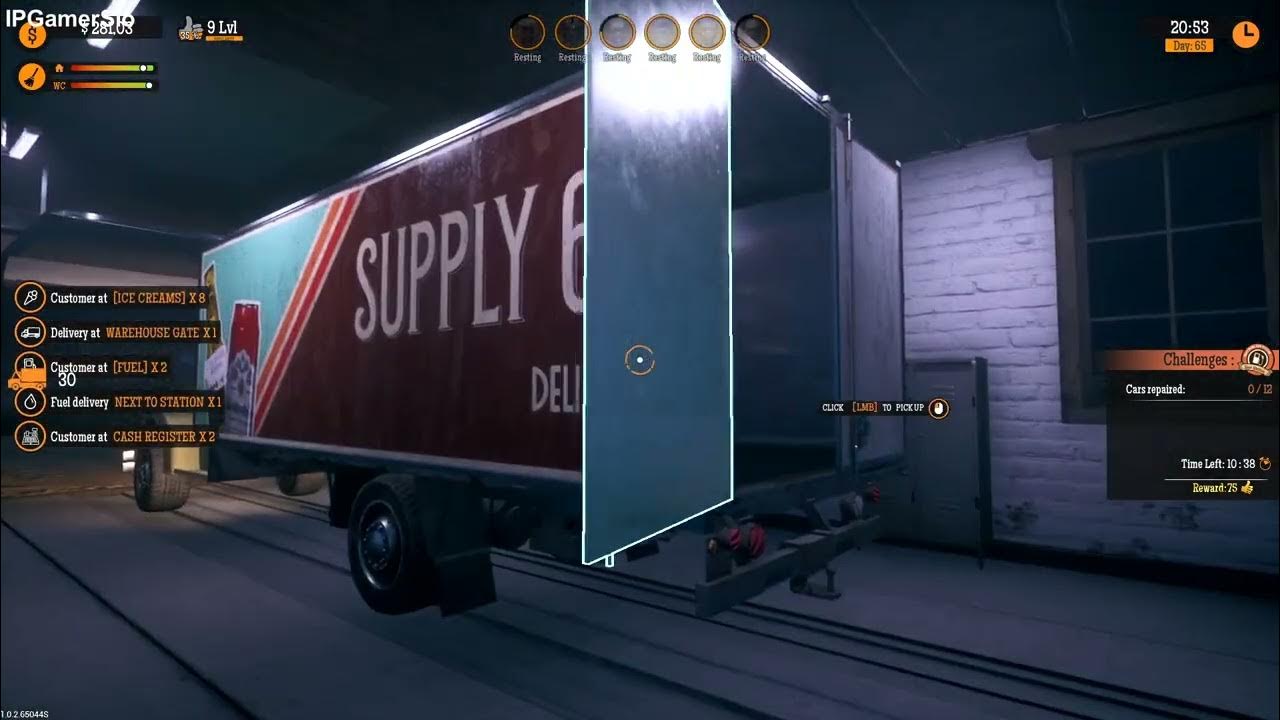 Gas Station! Restocking Shelves 1! Part 71 YouTube