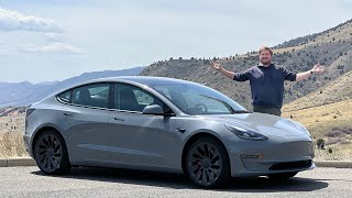 2022 Vision-Only Tesla Model 3 Autopilot Hogback Driver Assistance Challenge!