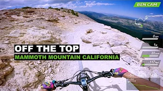 The best longest XC descent at Mammoth Mountain Bike Park