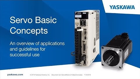 YASKAWA SERVO MOTOR DRIVE CONCEPT || SUSCOM ELECTROMECHANICAL PVT.LTD
