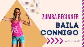 ZUMBA BEGINNER CHOREO | Baila Conmigo | Merengue ZUMBA BEGINNER CHOREO | Baila Conmigo | Merengue