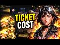Blazing Arc Comment on the tickets used before watching 