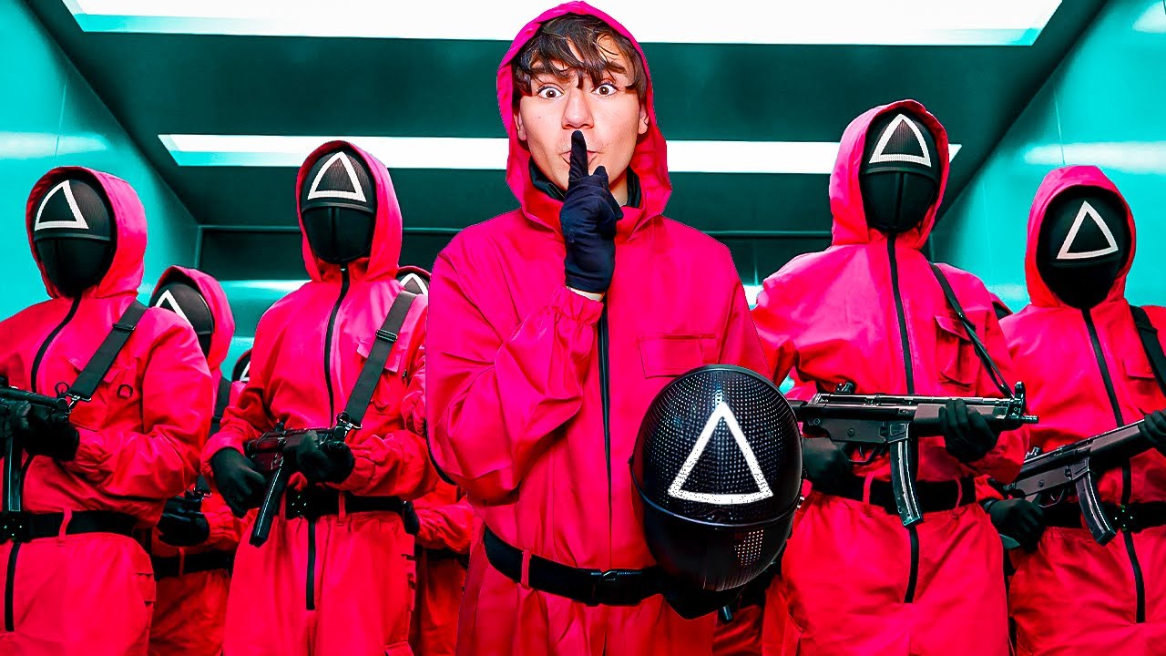 Cache-Cache Extrême Camouflage VS Gardes Squid Game !