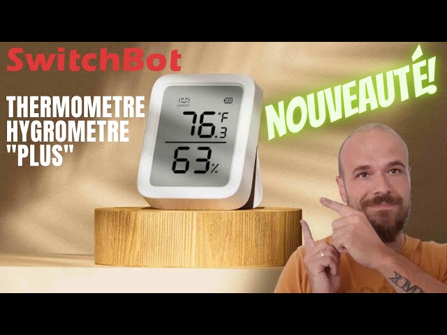 Test SwitchBot Meter : un thermomètre hydromètre compatible Alexa – Les  Alexiens