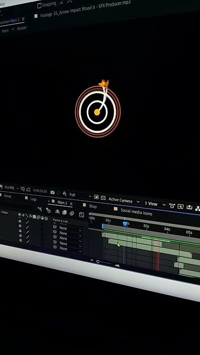 Logo Animation | Motion Graphics | After Effects | Brand Building | Ujjwal Khatri | Animation | Move