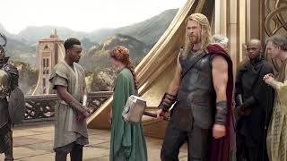 Thor descubre a Loki como Odin