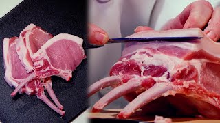 How to 'French Trim' a Pork Chop by Dabl 1,599 views 7 months ago 3 minutes, 35 seconds