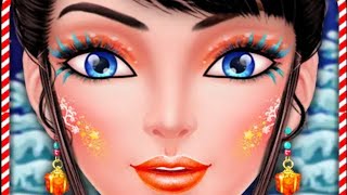 New Year Party Makeover Salon Game | New Year Game for Girls | New Year Makeup & Dressup Game screenshot 1