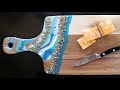 #46- Resin Cheese Board on a Budget... and how to finish the back of a resin piece!