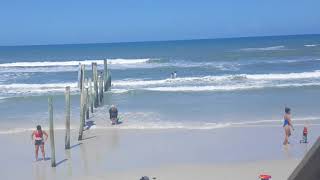 High Tide On New Smyrna Beach