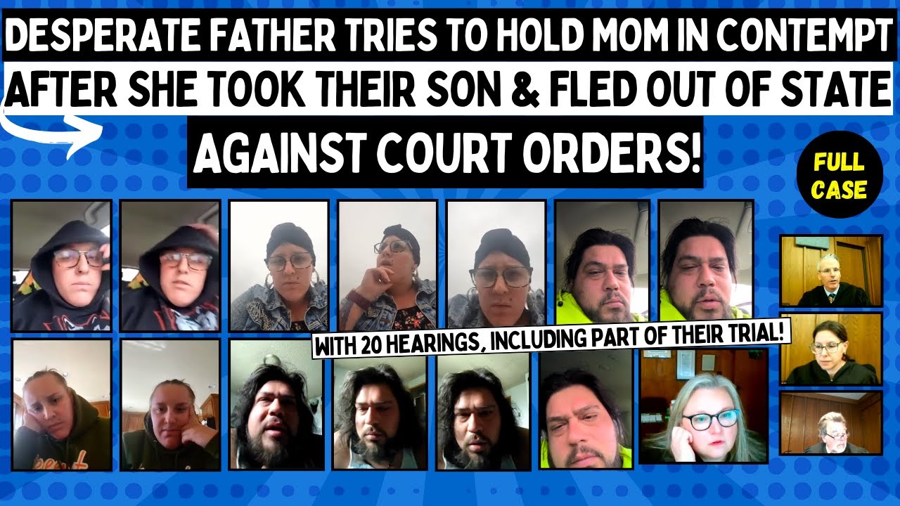 Desperate Father Tries To Hold Mom In Contempt After She TOOK Son & FLED State Against Court ORDERS!
