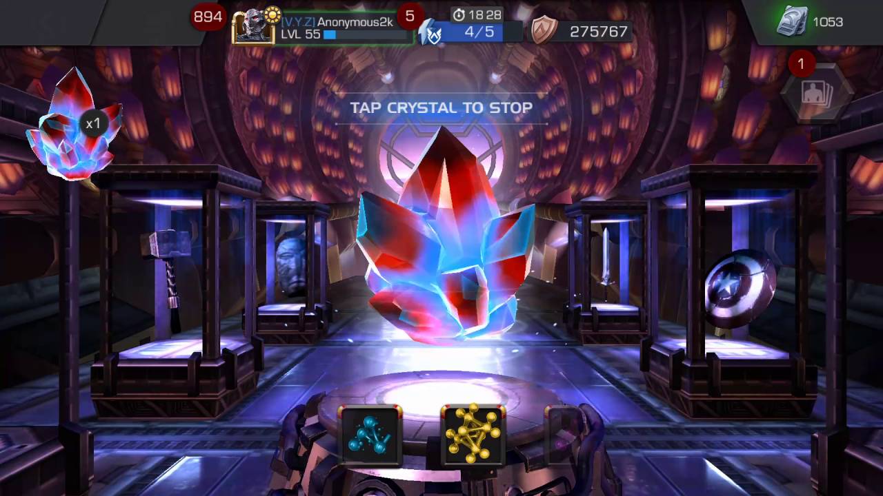 Marvel contest of champions   AQ map 5 A monster's lair crystal opening
