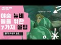 젤다 야숨 야숨을 지금 시작하려는 사람들 주목 뉴비들이 알면 좋은 7가지 팁들 