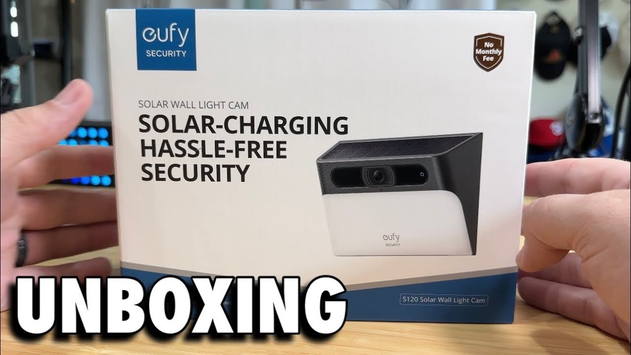 Eufy Solar Wall Light with Camera – Unboxing & First Look - YouTube