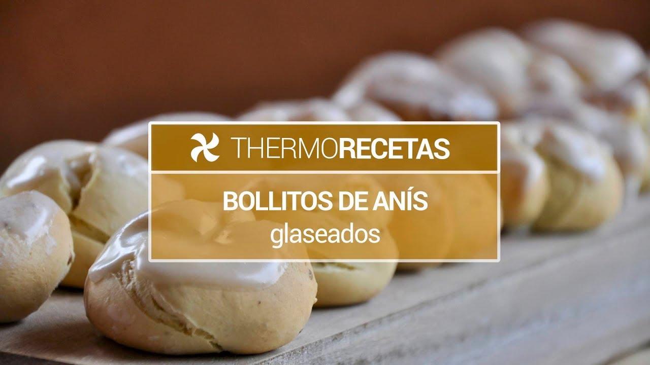Bollitos de anís glaseados