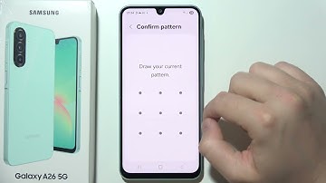 Samsung Galaxy A26 5G: All Screen Lock Methods