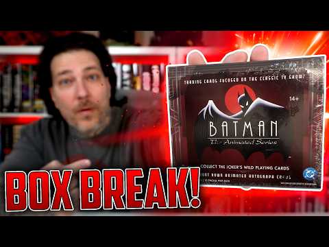 BATMAN: The Animated Series Trading Card BOX BREAK | Upper Deck