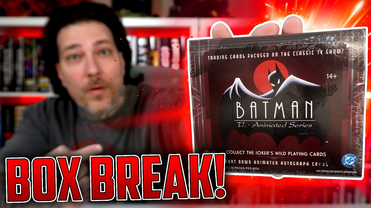 BATMAN: The Animated Series Trading Card BOX BREAK | Upper Deck