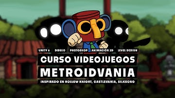 Nuevo curso desarrollo de videojuegos Metroidvania con Unity 6
