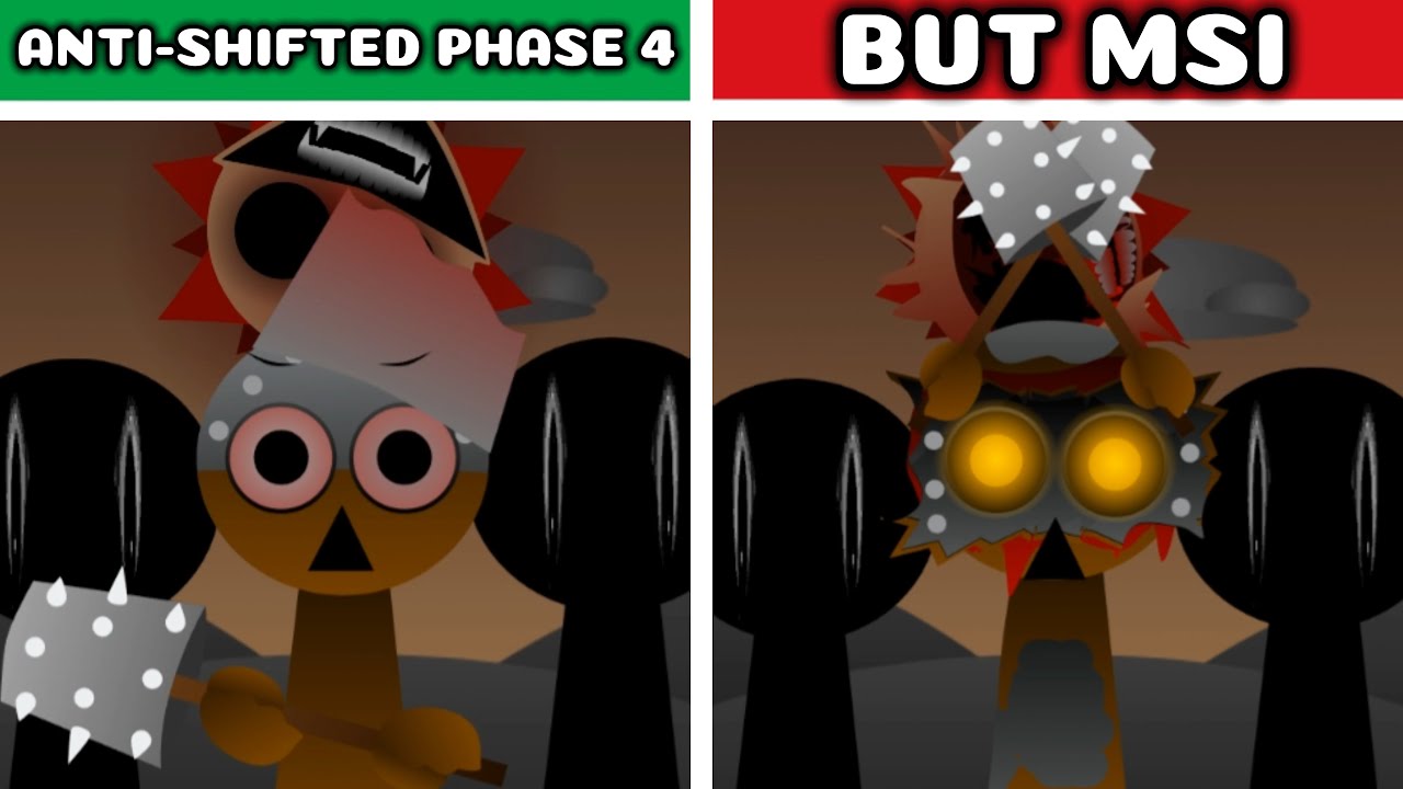 Incredibox Sprunki Anti-Shifted Phase 4 But MSI