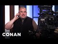 Tony The Cameraman Calls His Dad | CONAN on TBS
