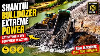 Shantui Bulldozer Extreme Power – Satisfying Heavy Equipment in Action