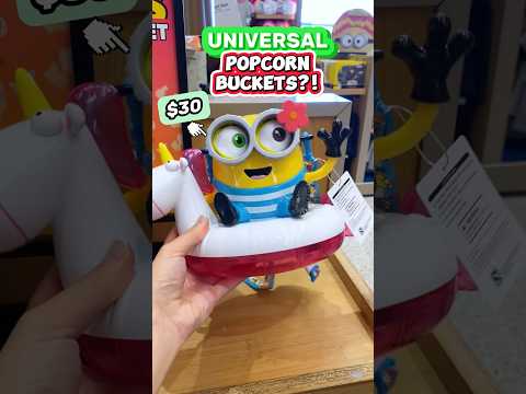 30 Universal Popcorn Buckets Buying Souvenirs at Universal Orlando